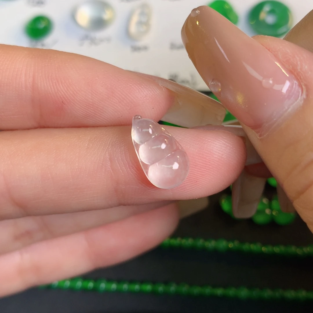 翡翠裸石翡翠翡翠12.67/7.13/3.97