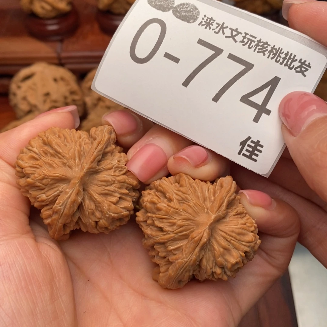 把件文玩核桃38四座楼