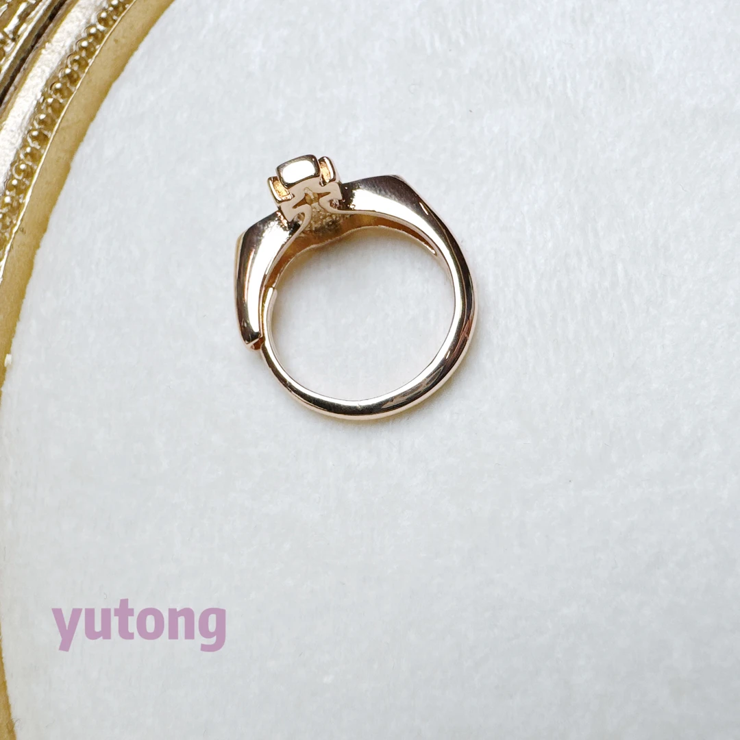 铜合金戒指 【雨桐轻奢饰品】设计款戒指YT00018