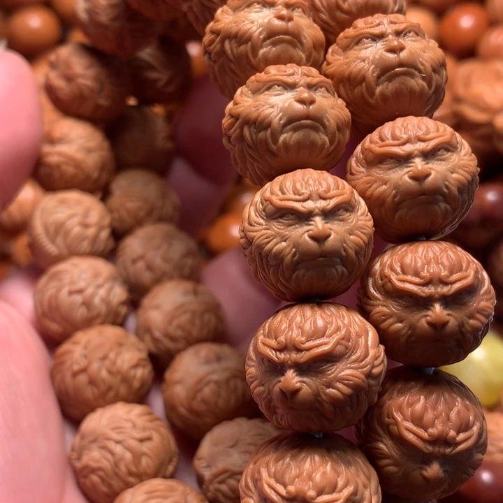 【闪购商品】猴头核桃手串刘*峰悟空