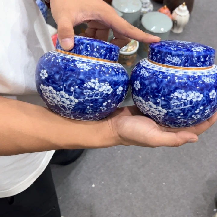 瑕疵福利品陶瓷茶叶罐