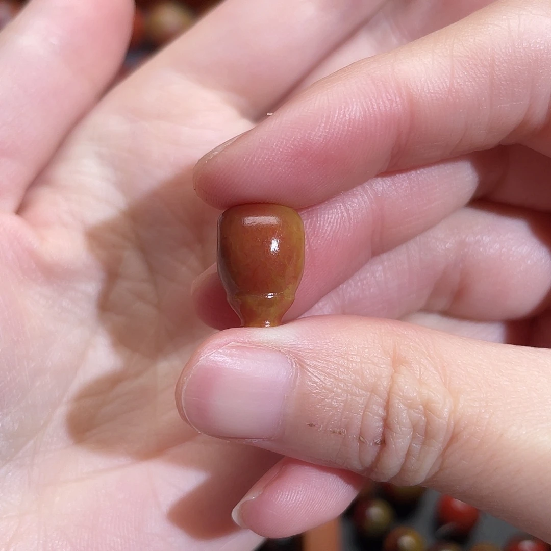 南红玛瑙未镶嵌三通无瑕疵特价款