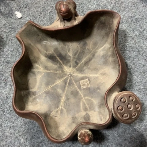 紫砂茶壶陶瓷摆件爱好者摆件