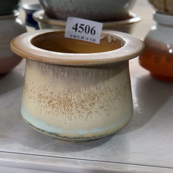 口8 手工花盆满30包邮