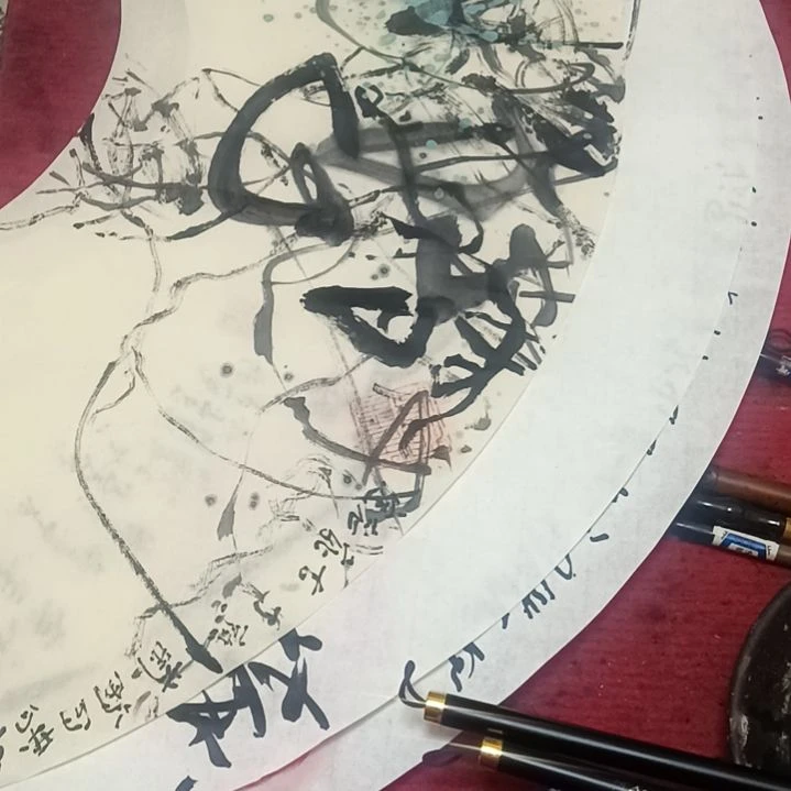 国画花鸟画雷老定作品