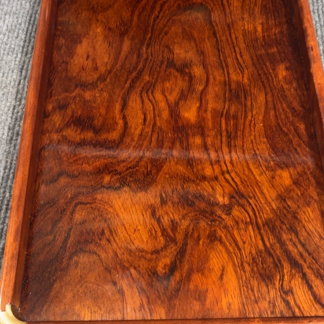 木缅甸花梨超大托盘
