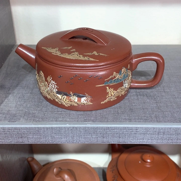 紫砂茶壶原矿手工1444
