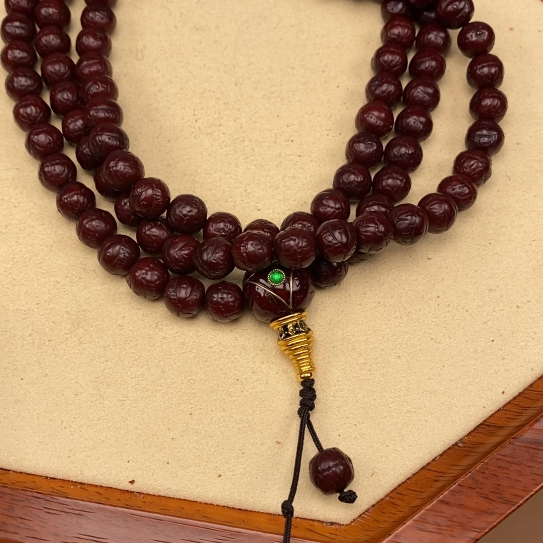 微***光凤眼菩提吊坠凤眼