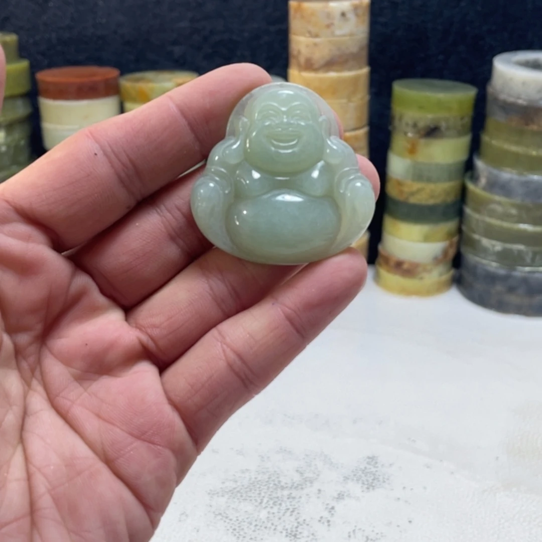 【闪购商品】蛇纹石玉珠宝半成品未镶嵌