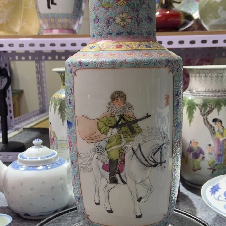 摆件用****0景德镇粉彩陶瓷