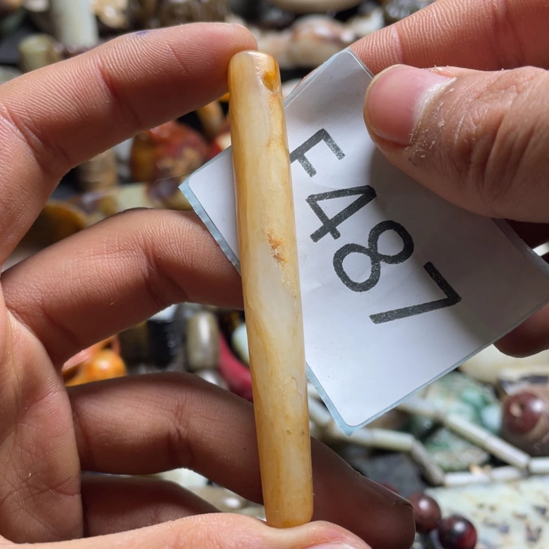 和田玉（糖玉）挂件未镶嵌