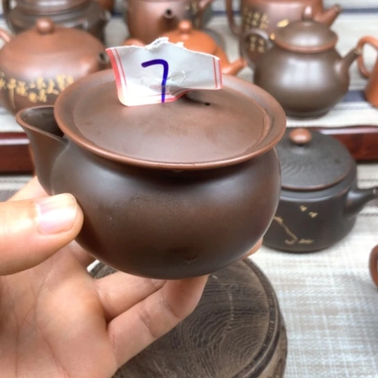 壶微瑕 宝瓶盖碗 160多毫升左右