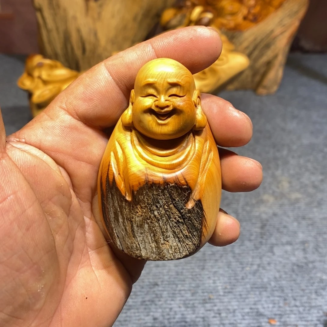 柏木（崖柏）木雕工艺品摆件家居手把件根雕