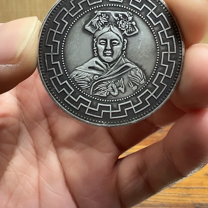 （一家臻藏）可吸翻可吹响龙洋工艺品 精选摆件