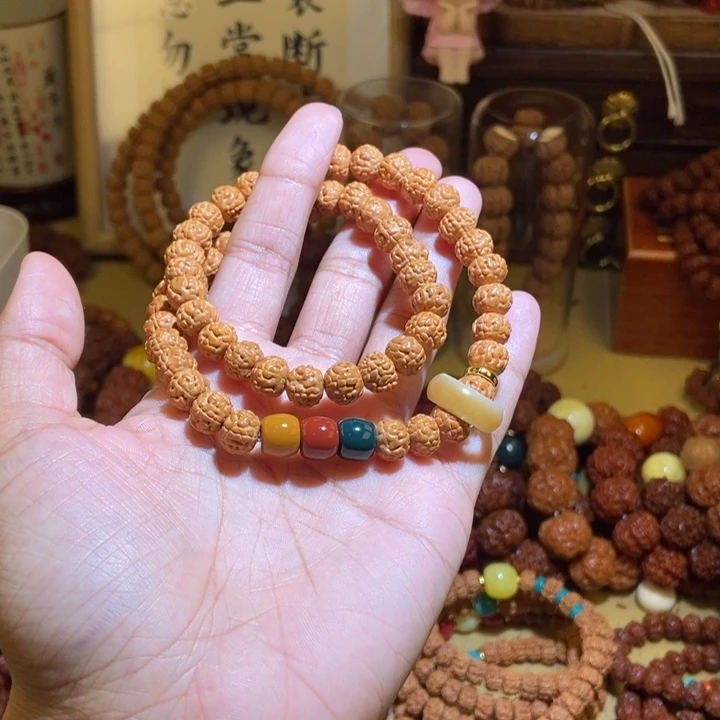 吊坠金刚菩提96原籽双圈