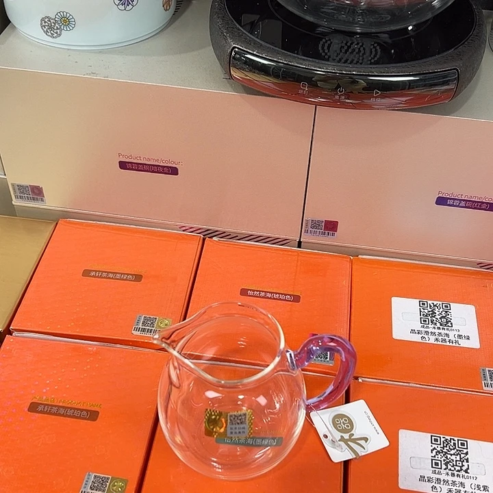 手工艺品玻璃禾器茶器现货现发