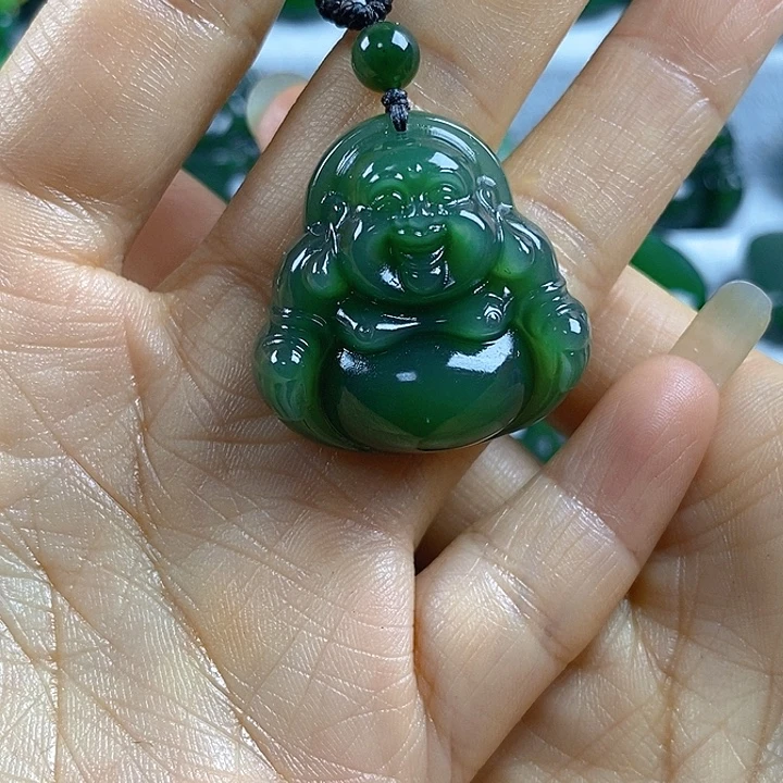 吊坠(不含链)未镶嵌和田玉（碧玉）30