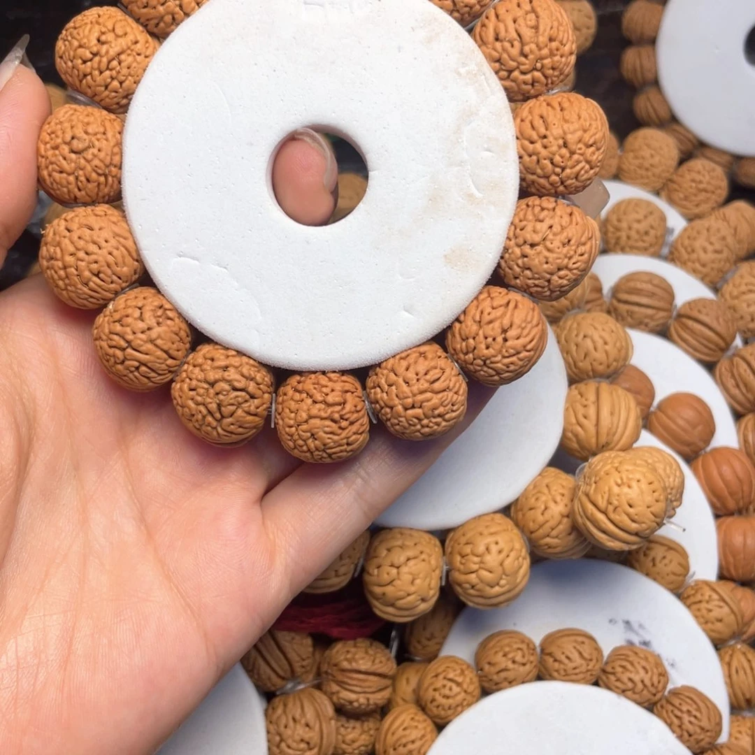 桃木?****?桃核手串18+龙鳞苹果