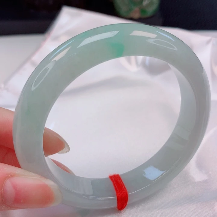 翡翠未镶嵌手镯54圈