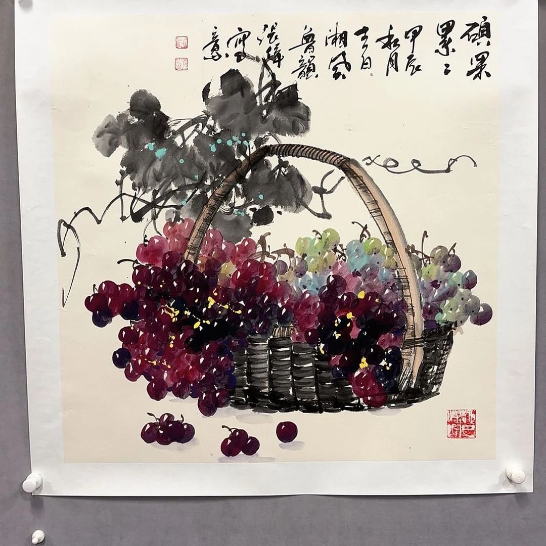 国画国画纯手绘作品请放心去藏