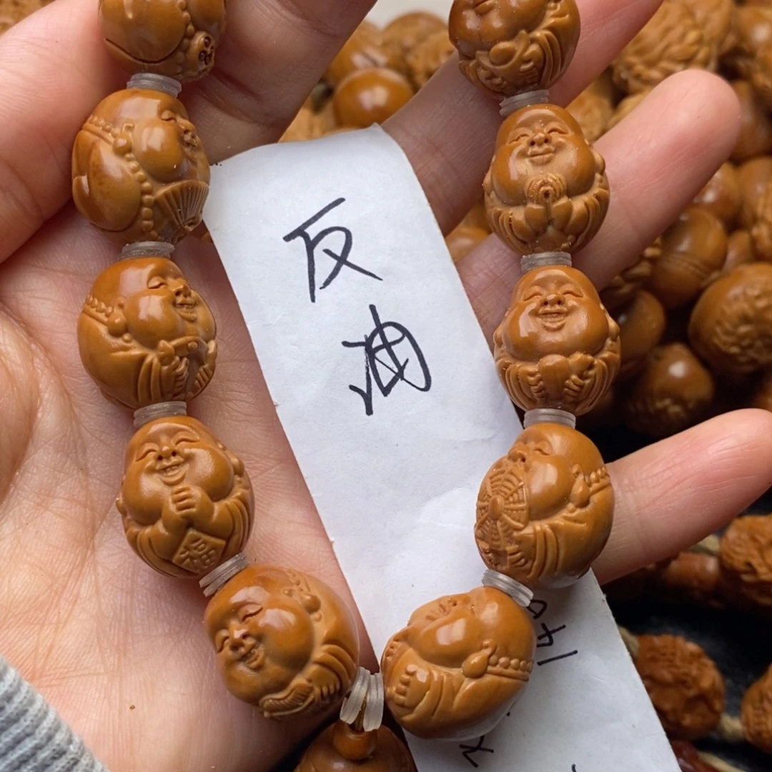 手串橄榄核反油特价社会弥勒