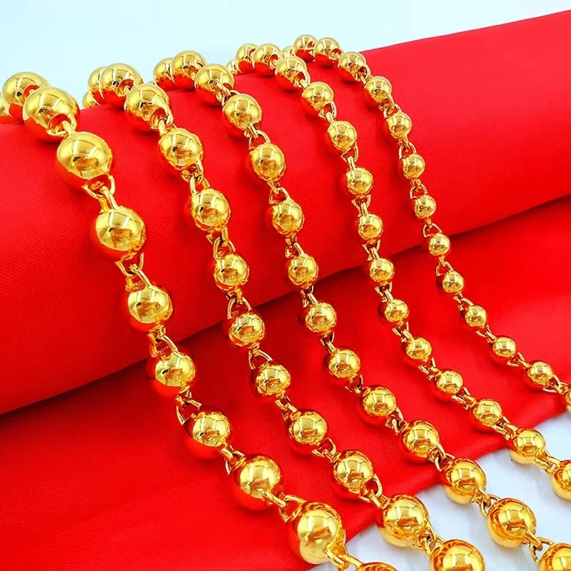 合金项链 光珠项链男士