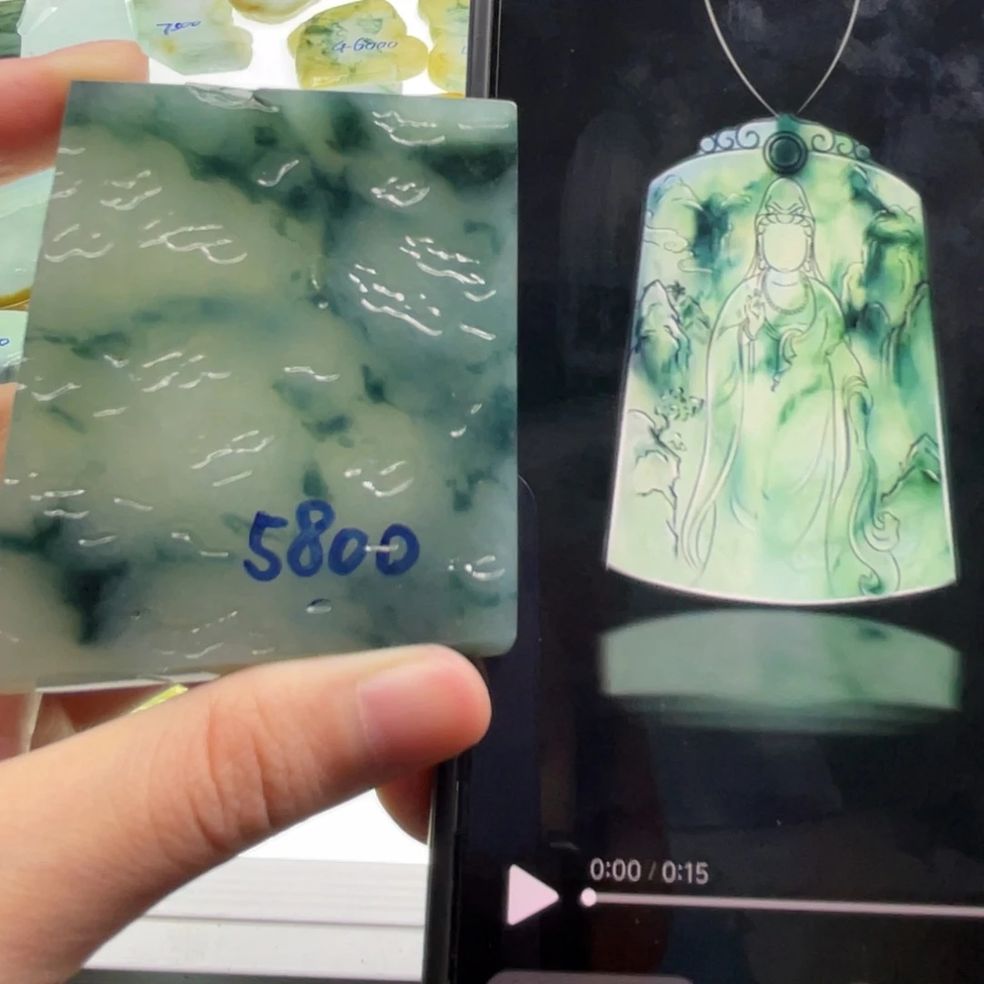 定制翡翠未镶嵌包工