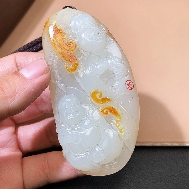 和田玉颈饰未镶嵌HX