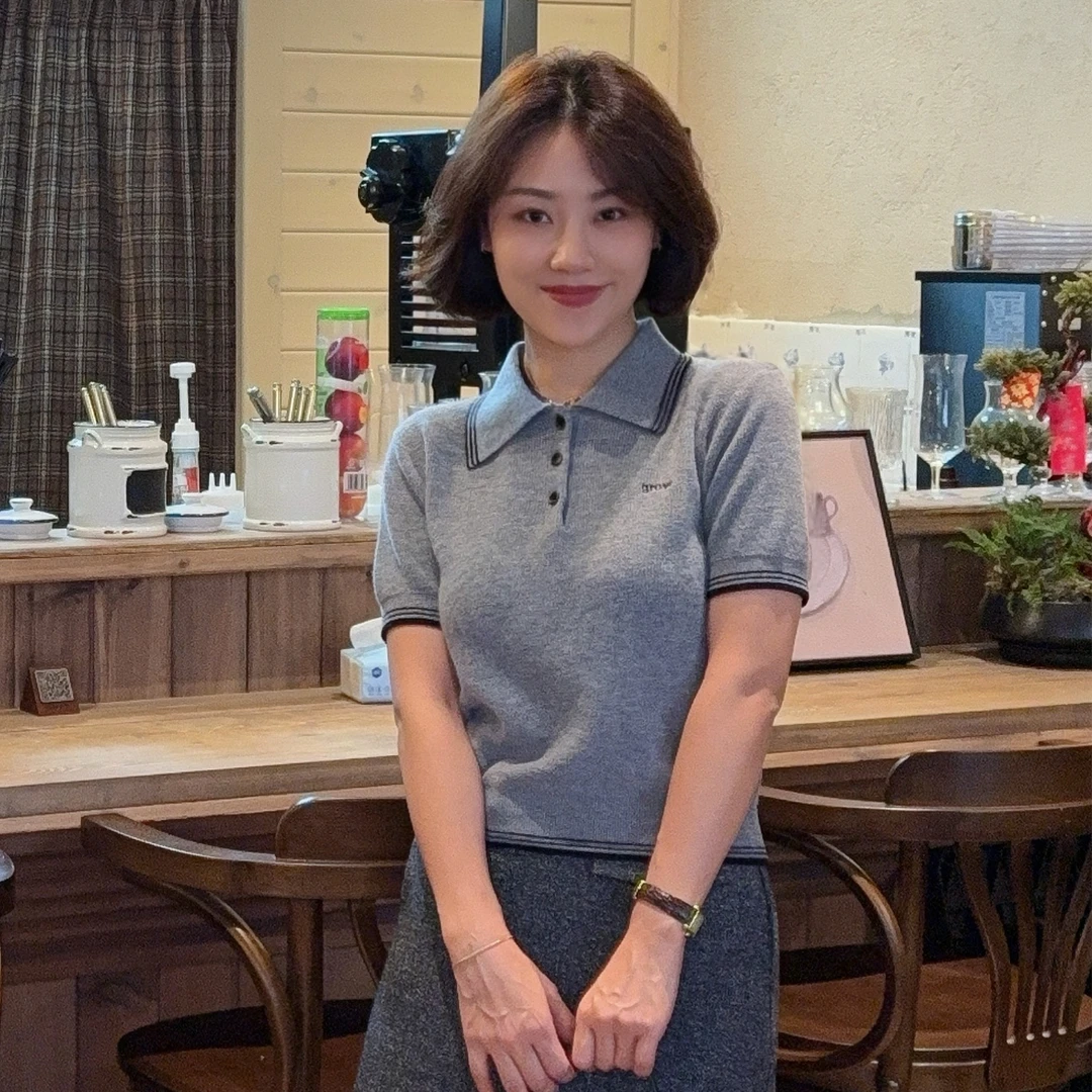 XIYE&W【黑巧慕斯】翻领上衣