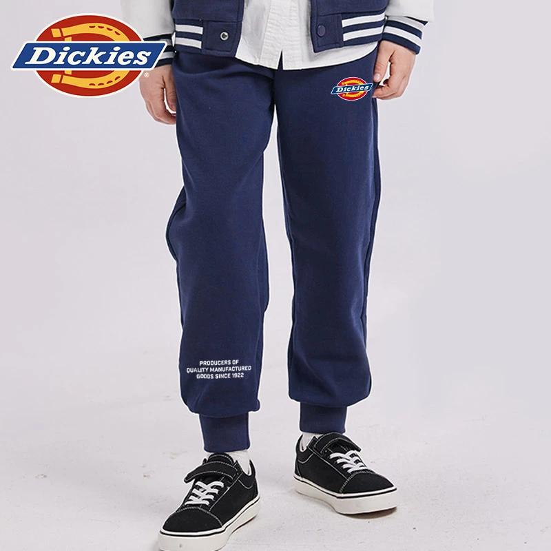 Dickies童装男童裤子秋季儿童春秋款宽松运动裤小童秋装休闲长裤