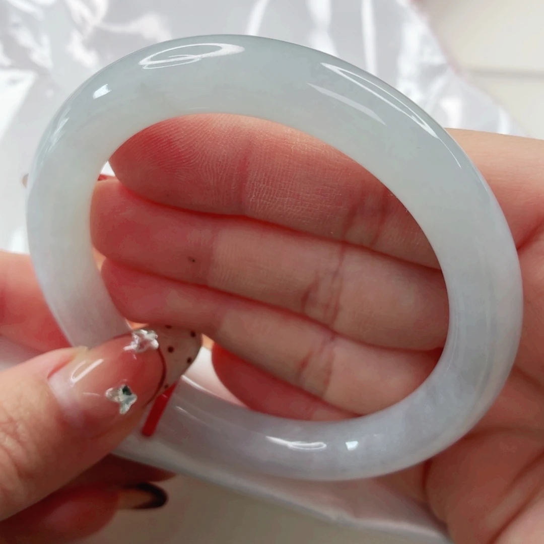 翡翠未镶嵌手镯55.8x309