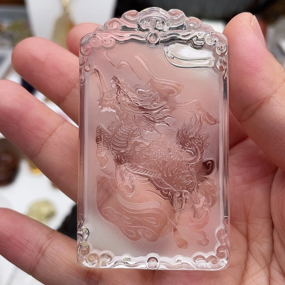 未镶嵌水晶项链定制