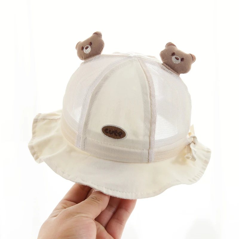 XINGDUOXIONG/星朵熊婴儿帽子春秋季薄款渔夫帽宝宝遮阳帽防晒帽
