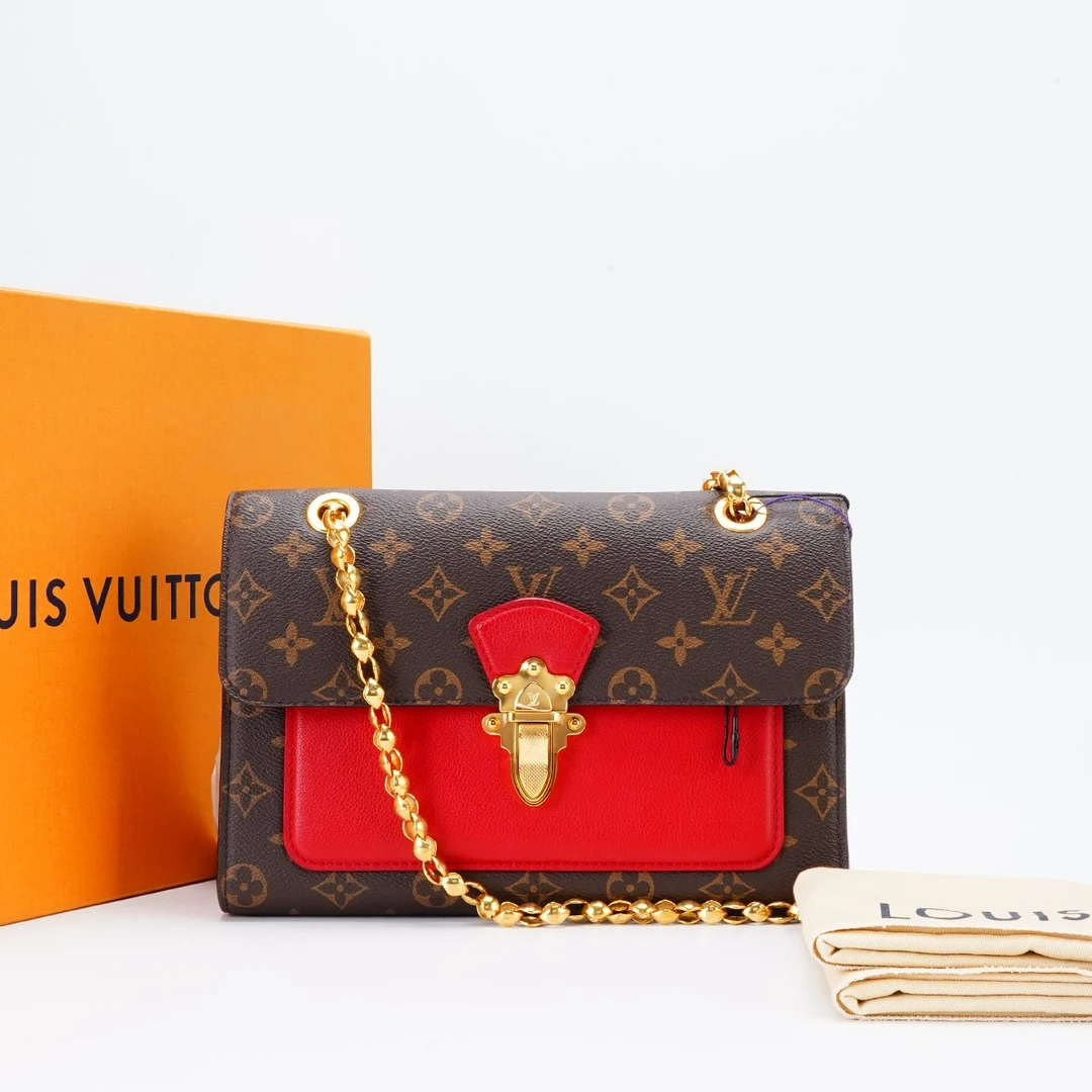 95新 LouisVuitton/路易威登 维多利亚斜挎包【静文】BG22000004