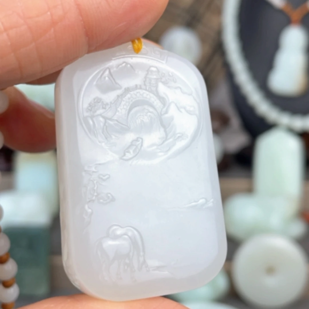 【闪购商品】颈饰未镶嵌和田玉