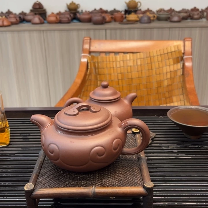 茶壶紫砂紫泥260毫升