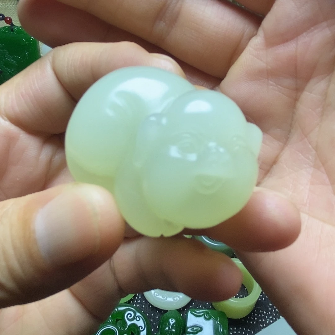 颈饰未镶嵌和田玉