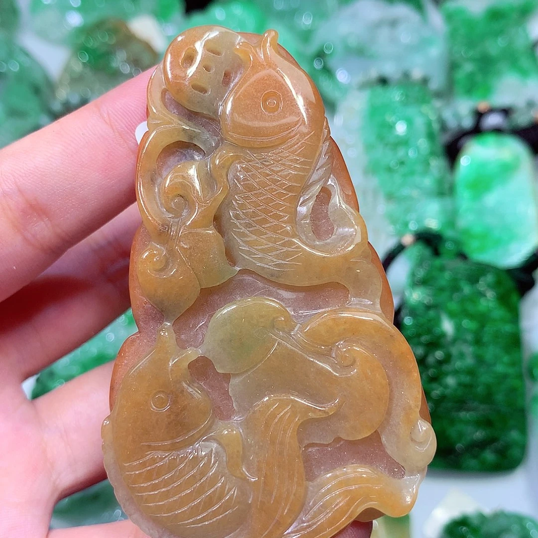 吊坠(不含链)未镶嵌翡翠