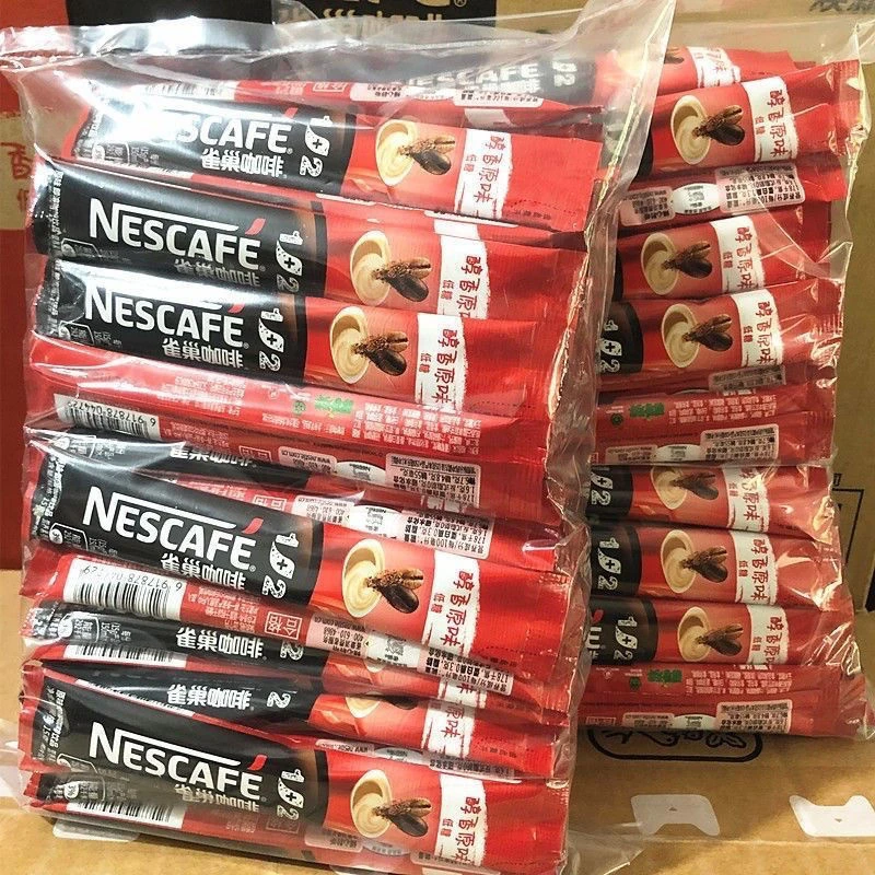 【便宜三十条】雀巢咖啡1+2原味三合一速溶+醇品 学生袋装咖啡粉