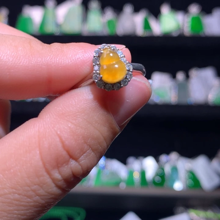 【闪购商品】颈饰银S925镶嵌翡翠天然翡翠