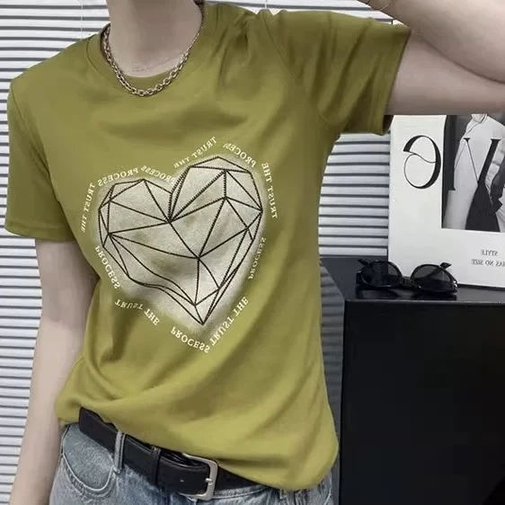 【公主屋】烫钻百搭T恤920