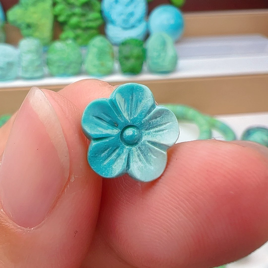 未镶嵌绿松石项链