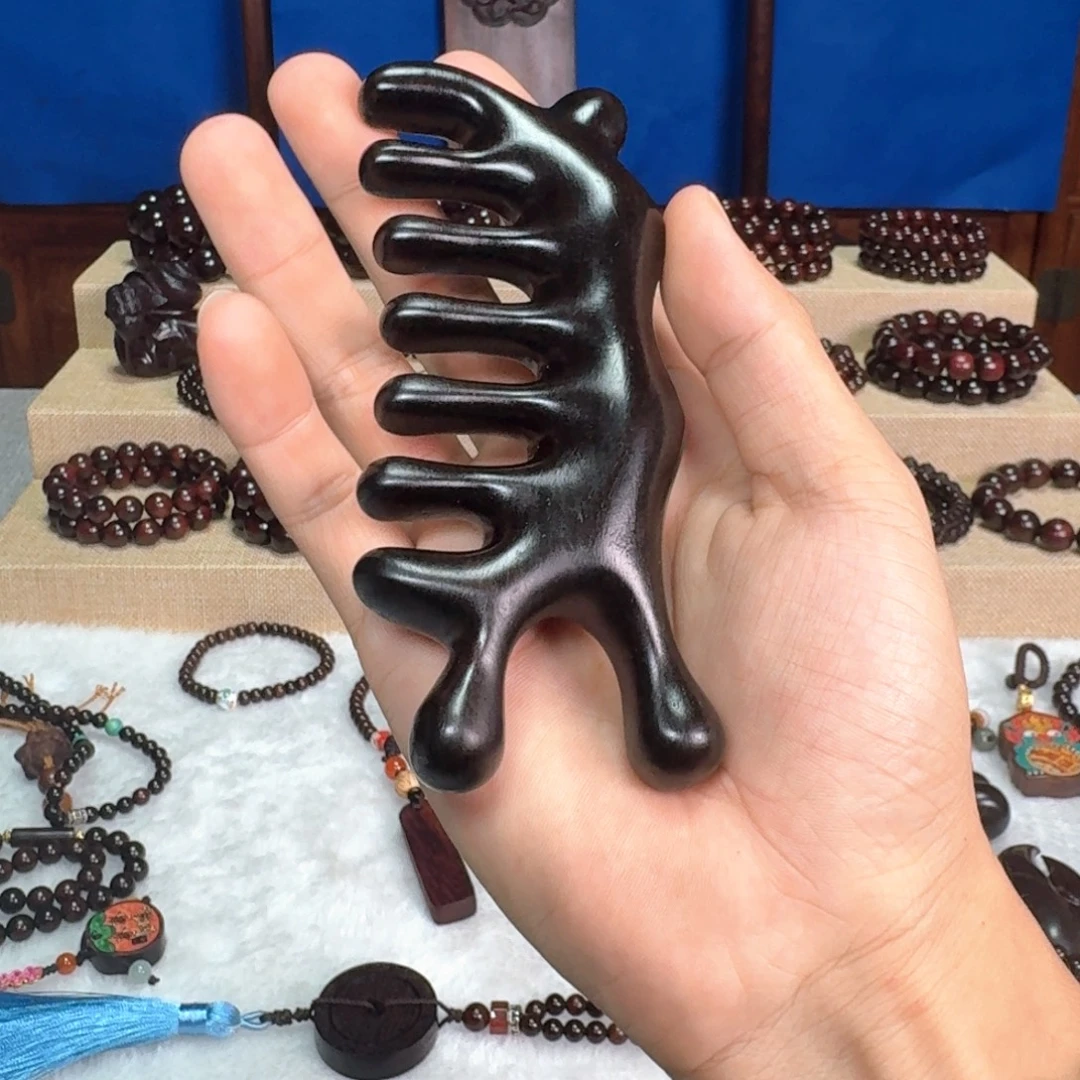 东非黑黄檀（紫光檀）梳子