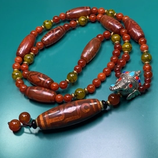 玛瑙/玉髓未镶嵌颈饰