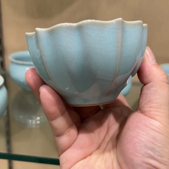瓷片陶瓷茶具汝瓷茶具