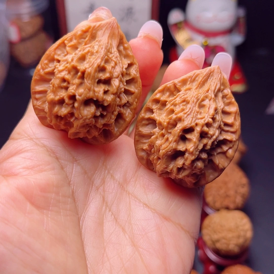 吊坠文玩核桃37尺十三陵不议价