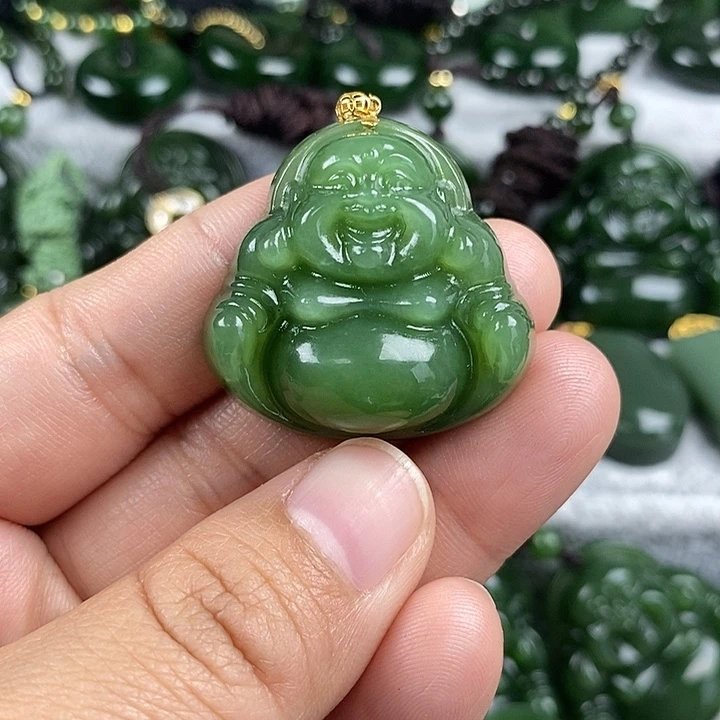 和田玉（碧玉）未镶嵌颈饰31