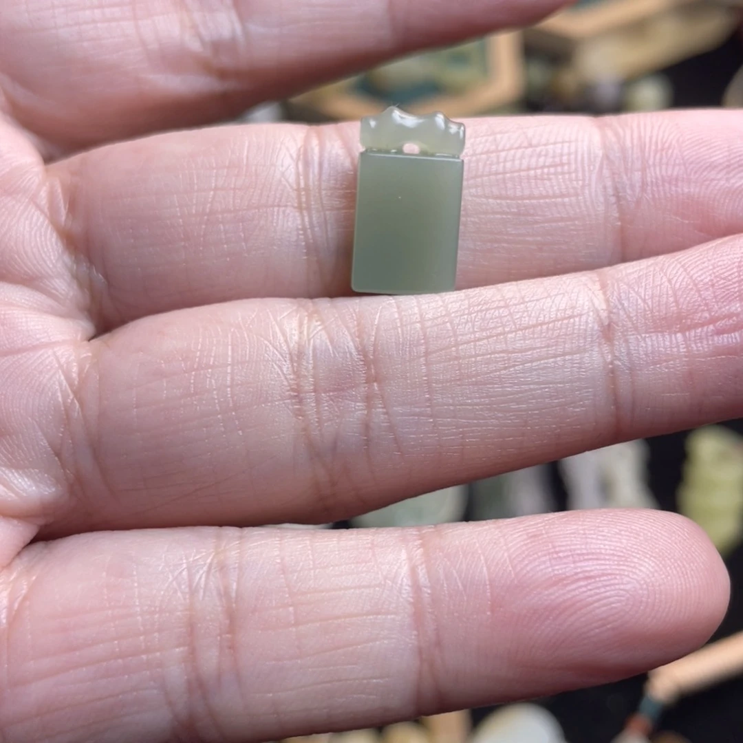 和田玉颈饰未镶嵌仚**冚