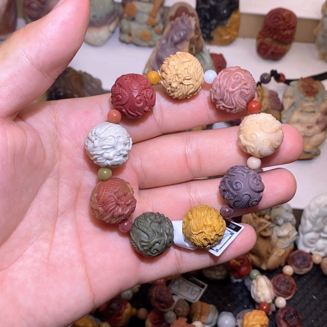 石英质玉（阿拉善玉）未镶嵌手串