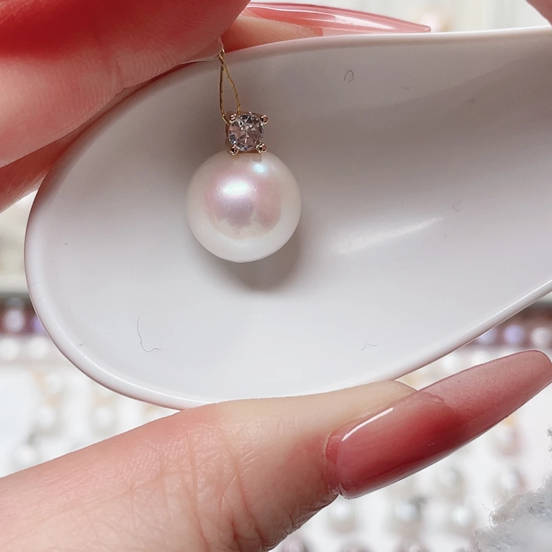 淡水珍珠吊坠(赠链)合金